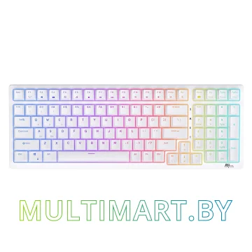 Клавиатура Royal Kludge RK98 RGB (белый, RK Brown)